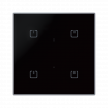 Controlador táctil de cristal con regulador - 4 botones, <br>negro cuadrado RFDW-71/B photo